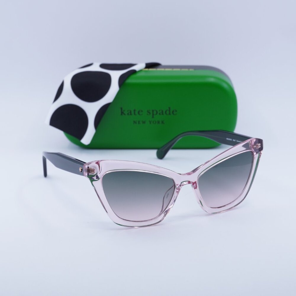 Kate Spade AMELIE/G/S 035J JP Cat Eye Sunglasses - Pink/Green